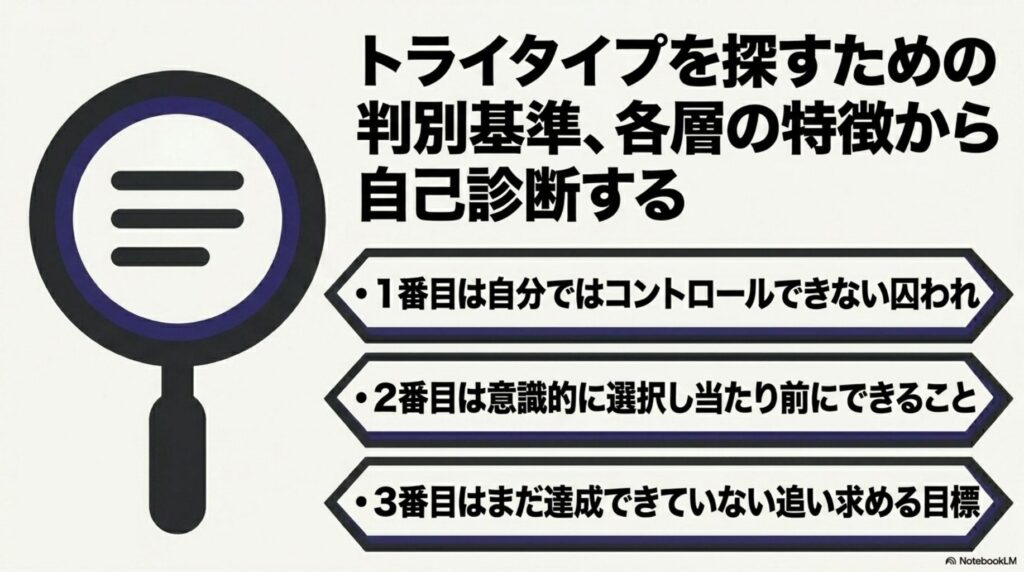トライタイプの自己診断方法