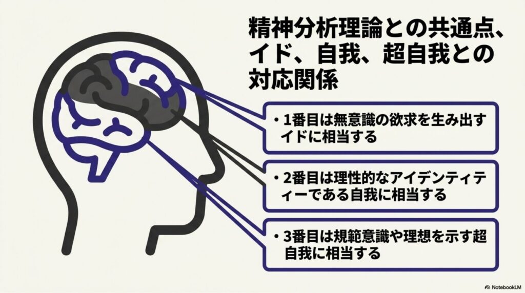 トライタイプと精神分析理論